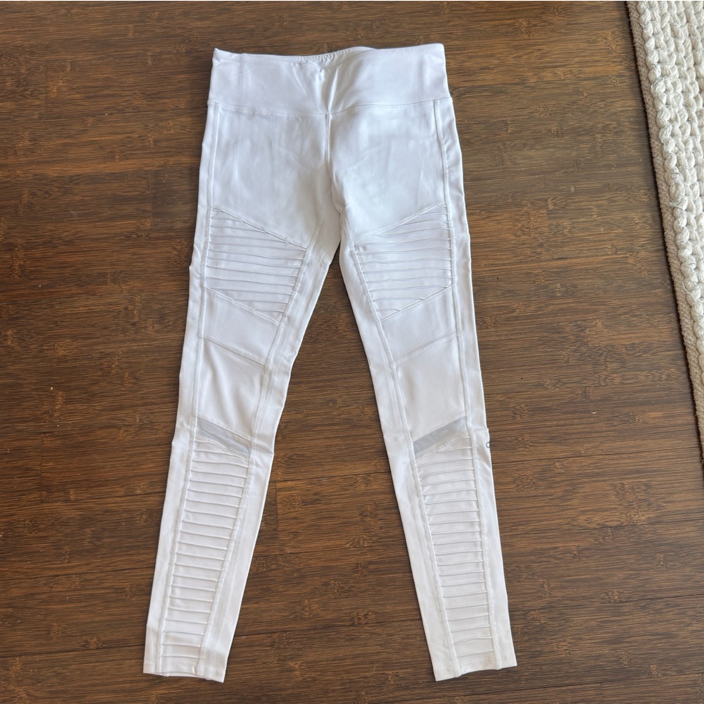 ALO Yoga White Leggings NWT